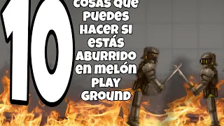 10 COSAS QUE PUEDES HACER SI ESTAS ABURRIDO EN MELON PLAY GROUND🍈