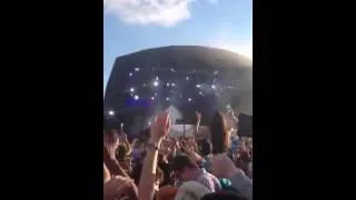 Tinie tempah at T in the park 2014 Miami to Ibiza
