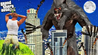 FRANKLIN gets ATTACKED by a WEREWOLF in GTA 5
