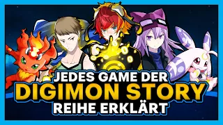 Die GANZE Digimon Story Reihe | Digimon Games Erklärt