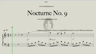 Nocturne No.9 Easy Piano Pt 2  -  Frederic Chopin