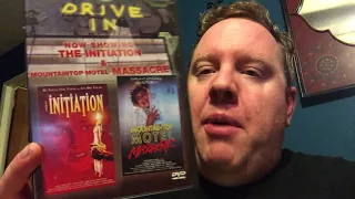 End of the Month Haul for September 2017 horror DVDs and Blurays Part 1