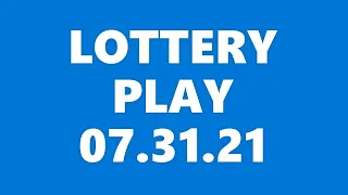 LOTTERY PLAY JULY 31