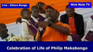 ODM Leaders Attend The Funeral Of Philip Makabongo - Migori County ODM Chairperson