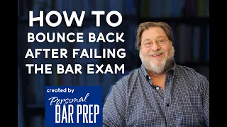 Bouncing Back After You Failed the Bar Exam — Personal Bar Prep