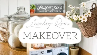 Laundry Room Makeover | Laundry Room Ideas | Decorate with Me 2022