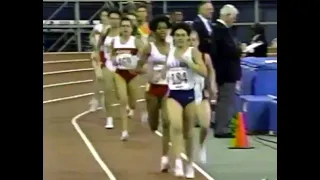 Women's Mile - 1989 NCAA Indoor Championships