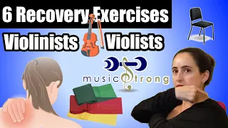 6 Recovery Exercises | Injury Prevention for Violinists and Violists