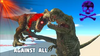 T-REX AGAINST ALL - Animal Revolt Battle Simulator