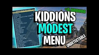 GTA 5 MOD MENU ? FREE KIDDIONS MOD MENU ? UNDETECTED ? FREE DOWNLOAD