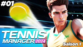 UNE NOUVELLE AVENTURE... Carrière Tennis Manger 2024 #01