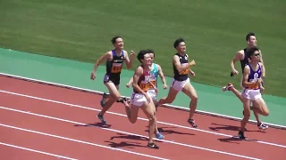 関東インカレ 男子1部800ｍ予選3組 林貴裕(順大) 2019.5.25