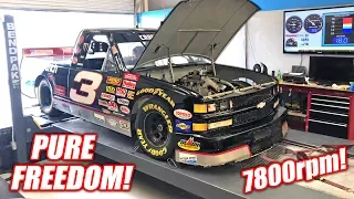 Dale Truck Hits the Dyno! Our LS7 Swapped NASCAR Makes GREAT Power!