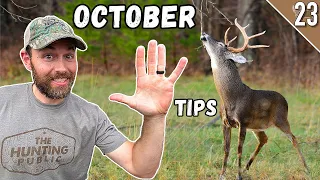 5 Scouting Tips for LATE OCTOBER!! - (How To Find Deer RIGHT NOW!)