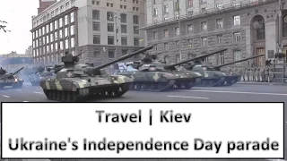 Kiev Military Parade rehearsal: Ukraine's 25 year independence day