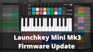 Launchkey Mini Mk3 Firmware Update