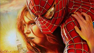 Drawing Spiderman - Time Lapse | R.R. FineArt