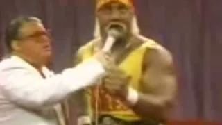 Brother Love Hulk Hogan 9 WWF Superstars 1990.
