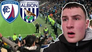 LAST MINUTE EQUALISER SAVES ALBION FROM EMBARRASSMENT AGAINST CHESTERFIELD