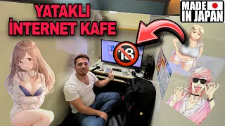 JAPONYA’DA İLGİNÇ YATAKLI İNTERNET KAFEDE UYUDUM | TOKYO