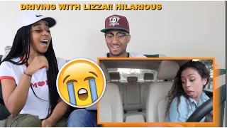 Couple Reacts : "DRIVING WITH LIZZZA PART 2" By Liza Koshy Reaction!!