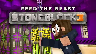 StoneBlock 3 EP11 Upgrading Chickens + AE2 Building