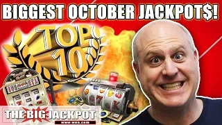 💥Top 10 HUGE Jackpots of October 2018 💥| The Big Jackpot