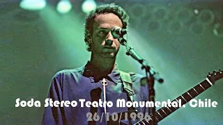 Soda Stereo - Teatro Monumental 26/10/96 (Audio)(Completo)