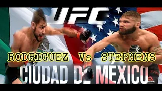 UFC Mexico: Yair Rodriguez vs Jeremy Stephens