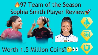 97 TOTS Sophia Smith Player Review - EA FC 24