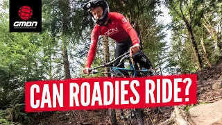 Can Road Cyclists Ride Tech MTB Trails? | Blake Coaches GCN's Ollie Bridgewood