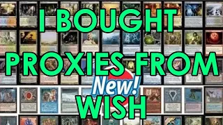 I Bought Mtg Proxies from Wish