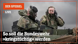 Livestream: Das hat Pistorius mit der Bundeswehr vor | DER SPIEGEL