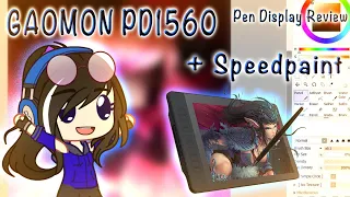 GAOMON PD1560 Pen Display || Tablet Review || Read Description