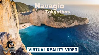 Immerse Yourself in Paradise: Navagio Beach, Zakynthos, in 360° VR 4K