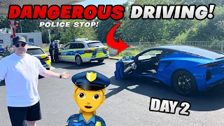 AUTOBAHN POLICE ARRESTED US FOR SPEEDING & DANGEROUS DRIVING (EUROTRIP DAY 2)