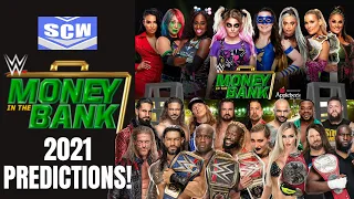 WWE Money In The Bank 2021 Predictions! Roman Reigns vs Edge! Bobby Lashley vs Kofi Kingston