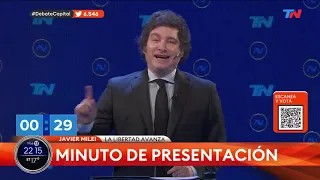 "CONMIGO SE ACABÓ LA JODA DE LOS PRIVILEGIOS" | Javier Milei en el #DebateCapital de A DOS VOCES