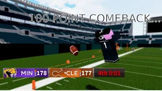 I Attempted a 100 POINT COMEBACK in Football Fuison 2??