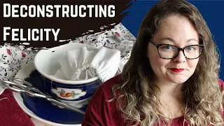 Upcycling a 1990s American Girl Costume Part 1 - Deconstructing Felicity