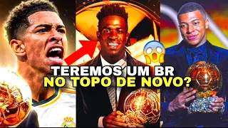 🚨🚨COM MUITAS SURPRESAS!! OLHA COMO TÁ O RANKING DA BOLA DE OURO 2024!! (Vini Jr MELHOR DO MUNDO?)