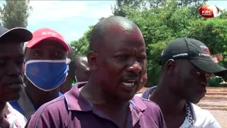 River Nyando burst its banks, causing destructive floods in Ahero, Kisumu