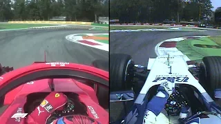 F1's Fastest Laps: Raikkonen and Montoya at Monza Compared