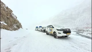 Winter Spiti 2023 Ep 04 || Spiti me Snowfall Ho Gai || Tabo to Kaza, Himachal Pradesh