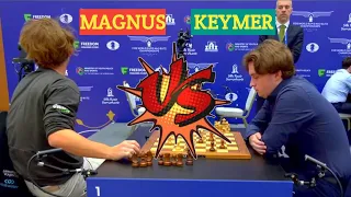 Magnus Carlsen vs Vincent Keymer || FIDE World Rapid & Blitz Chess Championship 2023