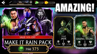 MAKE IT RAIN Pack Opening! + BIGGEST DISCOUNT EVER? MK Mobile VIEWER Pack Opening!
