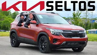 REFRESHED! -- The 2024 Kia Seltos gets More Power, New X-Line, and More Screens!