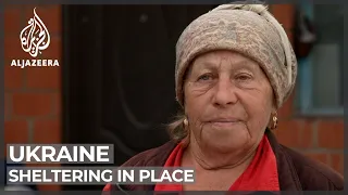 Sheltering in place: Defiant grandmother refuses to leave Ukraine