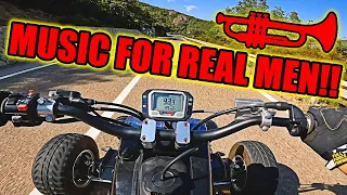 Yamaha Banshee 350 - FULL THROTTLE SOUND!!! - RAW