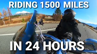 Riding 1500 Miles In 24 Hours!!! The Iron Butt - Bun Burner Gold!!!